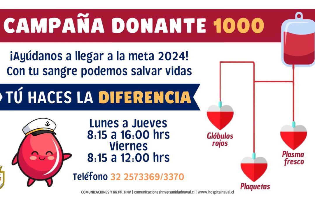 CAMPAÑA DONANTE 1000