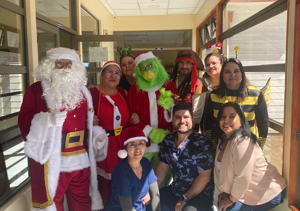 GRUPO “ARCOÍRIS DEL MAR HNV” PARTICIPÓ EN FIESTA NAVIDEÑA EN CENTRO DE REHABILITACIÓN “DALEGRÍA”